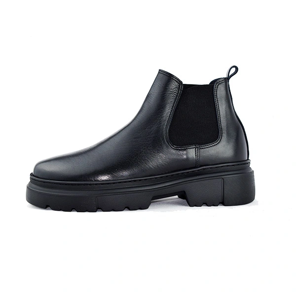 Bottine homme 460 noir cuir pour homme .... miniature